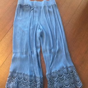 Matilda Jane Flowy pants size Small